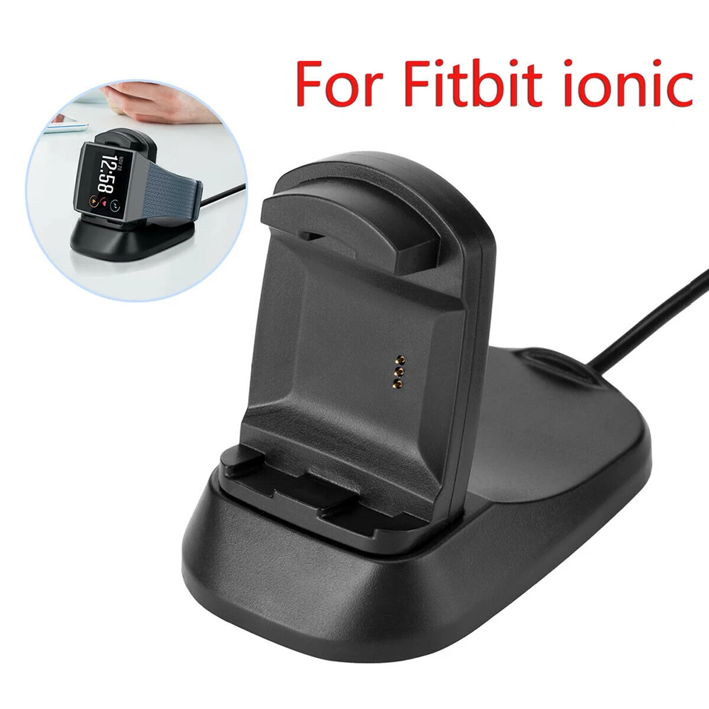 Сменные умные беспроводные Часы зарядное устройство для Fitbit Ionic часы Зарядное устройство USB Магнитная Быстрая зарядка подставка для кабеля док-станция Mew