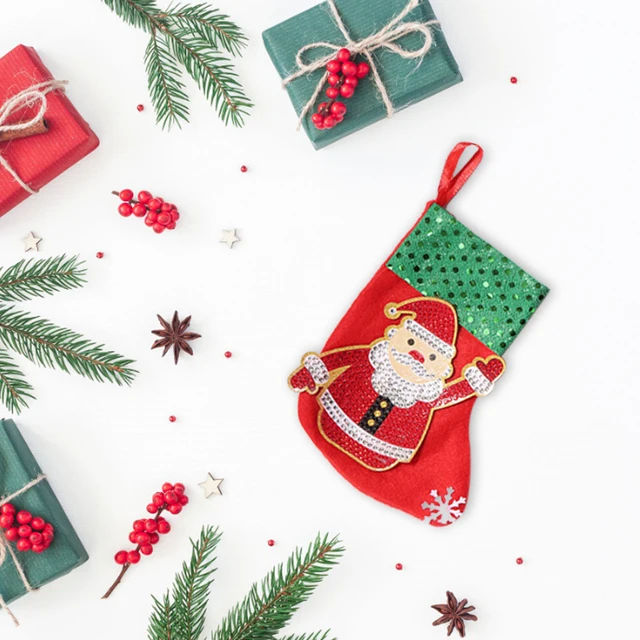 Kikone Chaussettes De Noël Personnalisées Chaussette Noel