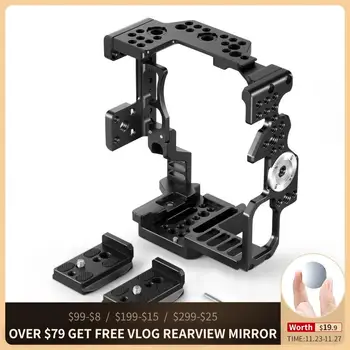 

SmallRig A7M2 Camera Cage for Sony A7II / A7SII / A7RII with Battery Grip With Nato Rail Arri Locating holes for DIY Option 2031