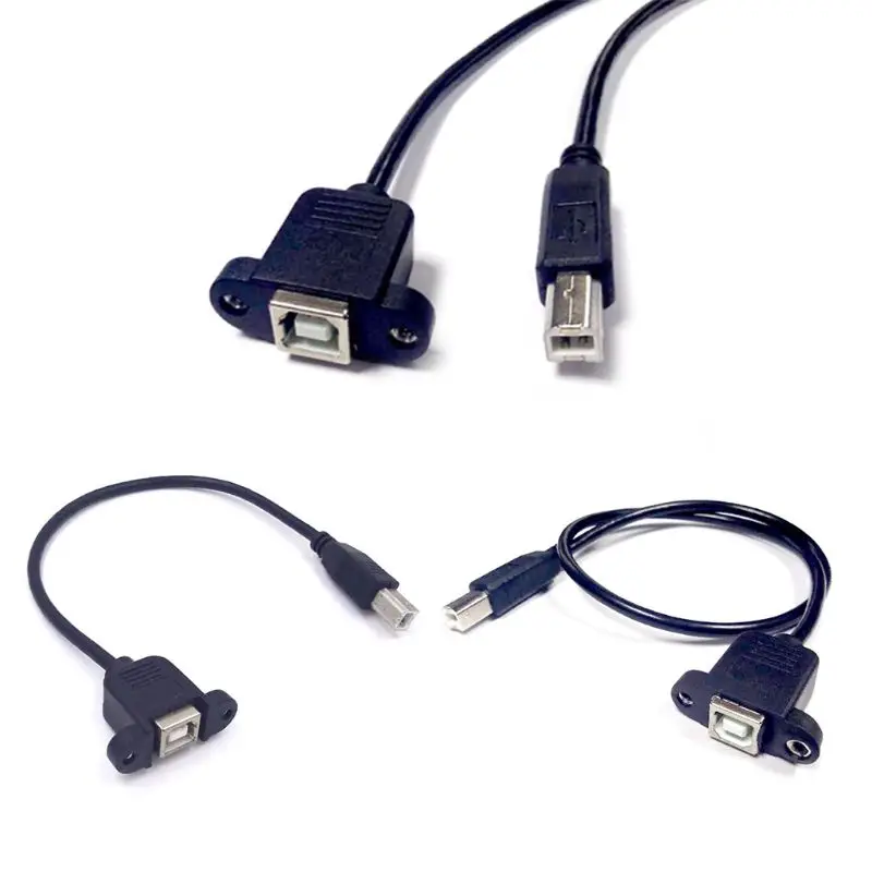 USB 2,0 мужчина к Тип B Женский принтер кабель-удлинитель для главного адаптера под названием 30/50/100 см