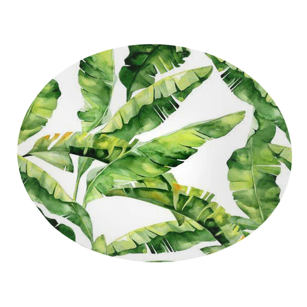 Botany Elements одеяло круглый ковер для ванной 55 см Товары для ванной коврик для ванной комнаты фанки занавеска для душа круглый^ 20 - Цвет: A