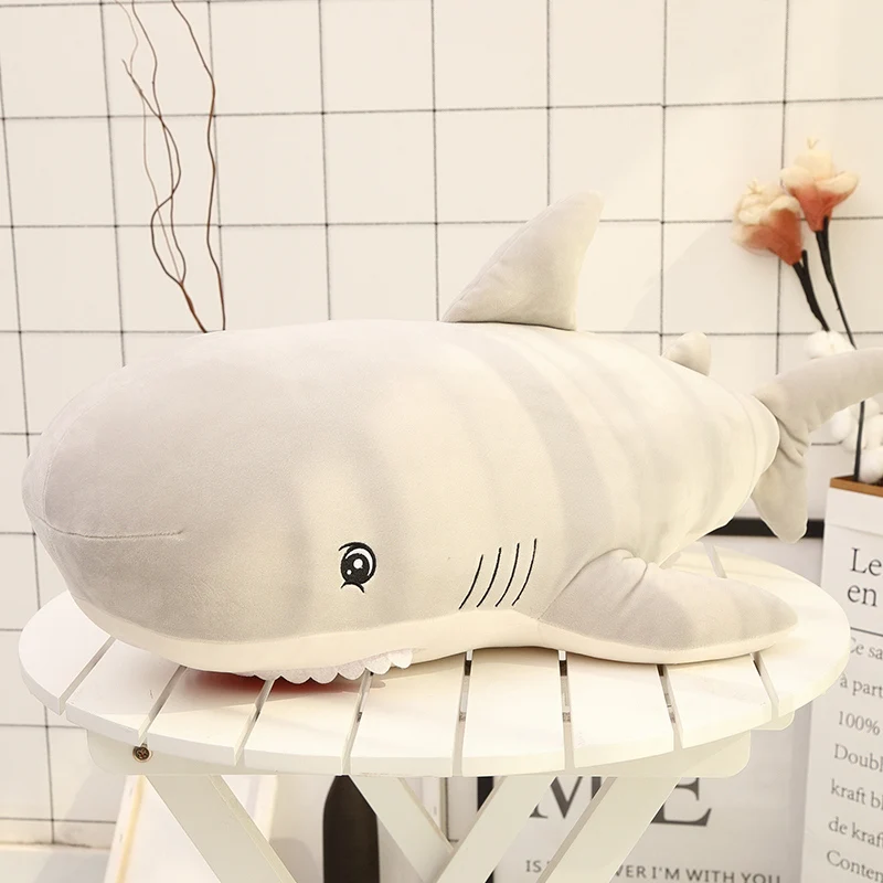 Большая акула из Ike плюшевые животные мягкие игрушечные акулы мягкая кукла-Акула Плюшевые игрушки Мягкая Подушка Детские куклы подарок для девочек