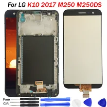 For LG K10 2017 M250N X400 LCD display with Touch Screen Digitizer frame M250 M250DS LCD for LG K10 2017 K20 Plus Display screen цена For LG K10 2017 M250N X400 LCD display with Touch Screen Digitizer frame M250 M250DS LCD for LG K10 2017 K20 Plus Display screen цены онлайн