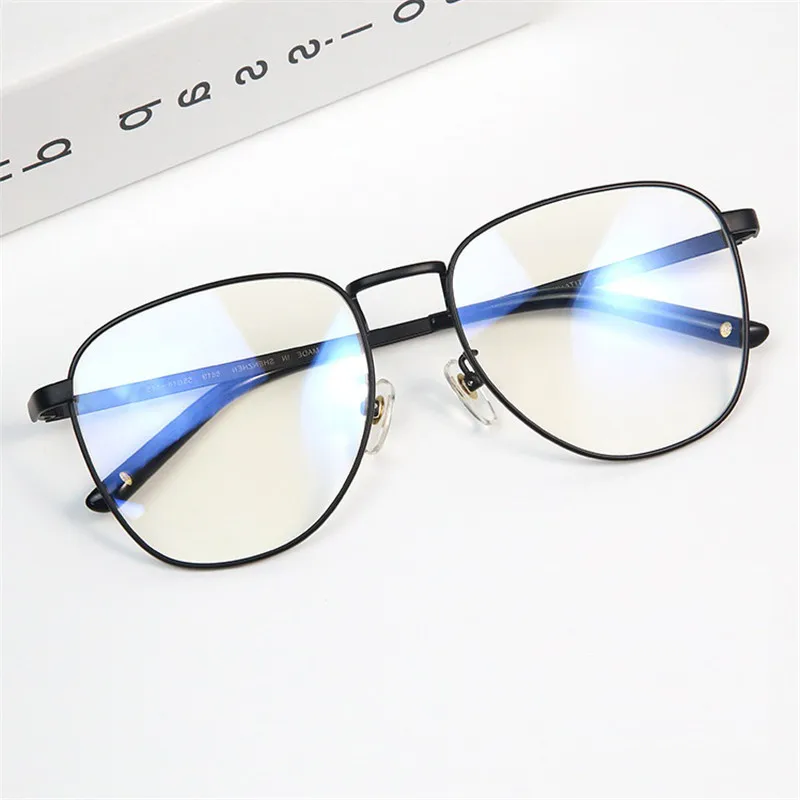 Титановые очки Cubojue мужские и женские оверсайз ультралегкие большие для