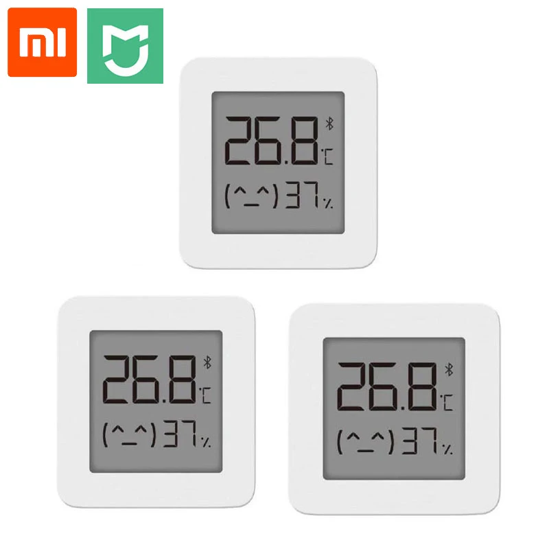 Новинка 2019 Bluetooth гигротермограф Xiaomi Mijia беспроводной термометр с ЖК-экраном 2