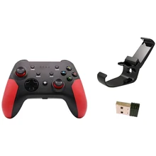 Wireless Gamepad Bluetooth Joysticks Controller Game Console Mobile Phone Double Vibration 2.4G Wireless Gamepad Controller high performance mobile phones app solar controller inverter wireless controller