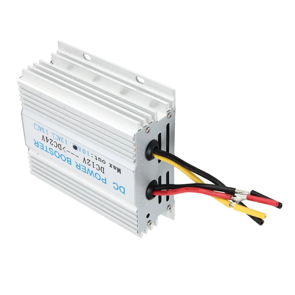 12V To 24V DC Power Converter Inverter Transformer 10A 240W Adapters For Electric Motors Speakers