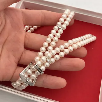 

Fashion shell pearl choker short necklace bracelet multi-purpose Necklace accessories