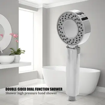 

Double-sided 3 Mode Booster Bath Shower Head Adjustable Jetting Adjustable Jetting Saving Water Spray Spout Faucet Tool