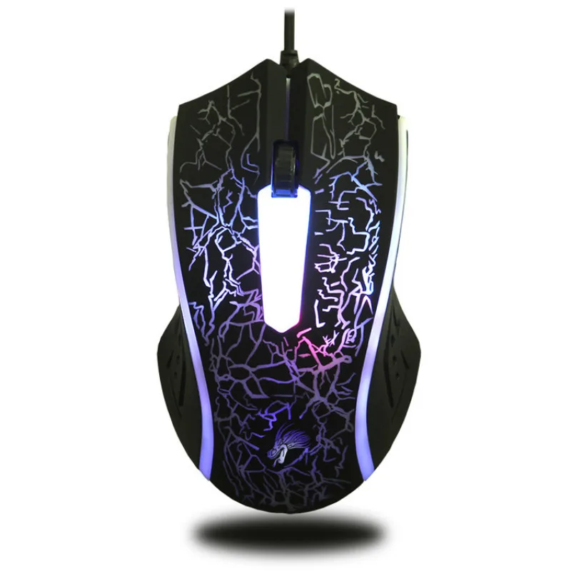 

Mini Wired LED RGB synchronized breathing light Ultra-thin mouse for Laptop computer PC notebook Mice Computer Accessories