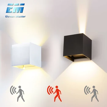 

20W LED Wall Light Outdoor Waterproof IP65 Radar Motion Sensor Porch Wall Lamp Home Sconce Decoration Lighting Lamp ZBW0002