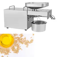 Peanut Oil Press Cold Press Oil Machine  Peanut Coconut Olive Press Machine  Automatic Household FLaxseed Oil Extractor LBT02 1