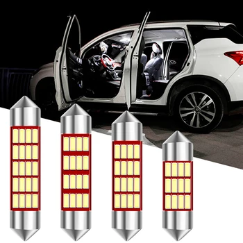 

Festoon 31mm 36mm 39mm 41mm C5W C10W Auto Bulb Doom Lamp Roof Canbus Error Free Car Interior Roof Light White Lights 12V