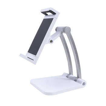 

Adjustable Angle Phone Stand Desktop Holder Dock for 4\"-13\" Cellphone Tablet M2EC