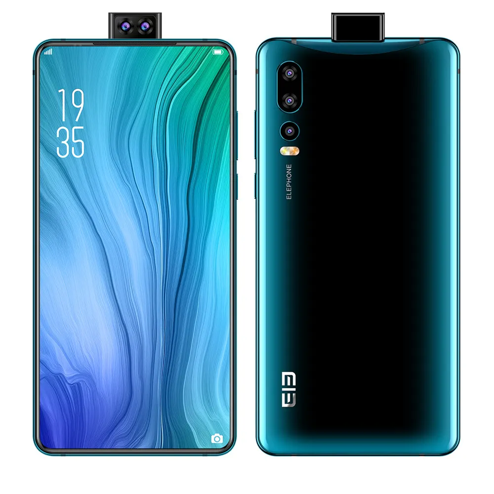 Elephone U2 4G LTE Smartphone Android  9.0 MT6771T  6.26Inch FHD+ Screen 16MP Pop Up Camera Face ID Mobile phone