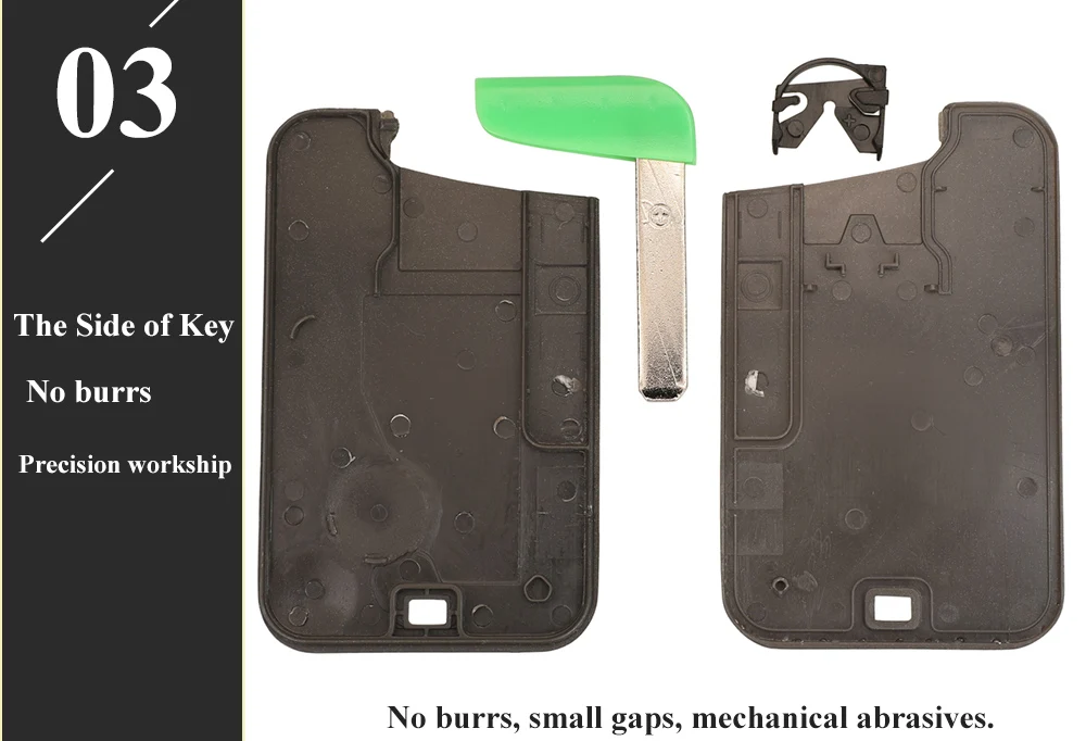 Keyforkess 10 pezzi con parola 2BTN chiave a distanza per auto Smart Card Shell portachiavi senza chiave per sostituzione Renault Laguna Espace - Hf1a8b97d46c048e29ff037a69655c840P