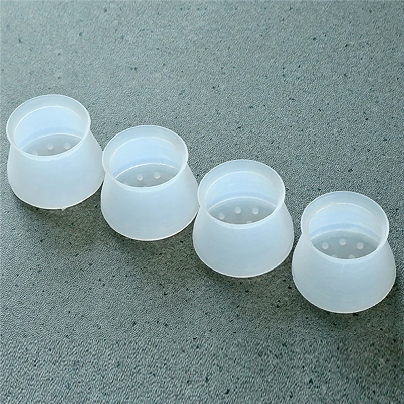 4pc table and chair legs silicone cap pad furniture table foot cover floor protection pad non-slip silicone table and chair 30D2 (8)
