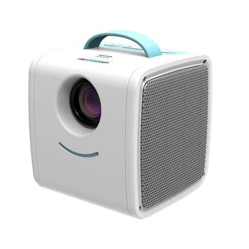 

New Mini Projector Q2 700 Lumens Children Education Children's Gift Parent-Child Portable Projector Mini LED TV(EU Plug)