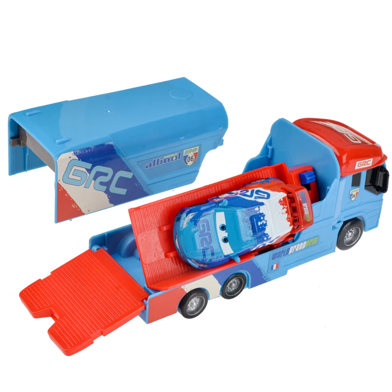 Совершенно новые автомобили disney Pixar Cars 2 Cars 3 Truck Mack Launcher пластиковая игрушечная машинка 1:55 Игрушечная модель автомобиля детские подарки на день рождения