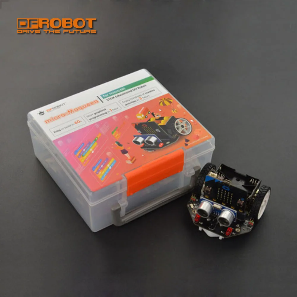 DFRobot Micro: Mcqueen Lite micro:bit графическое Программирование робот Мобильная платформа