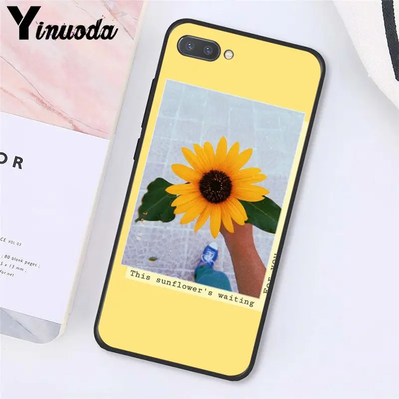 Great Aesthetic art Pink Yellow Sunflower Rose