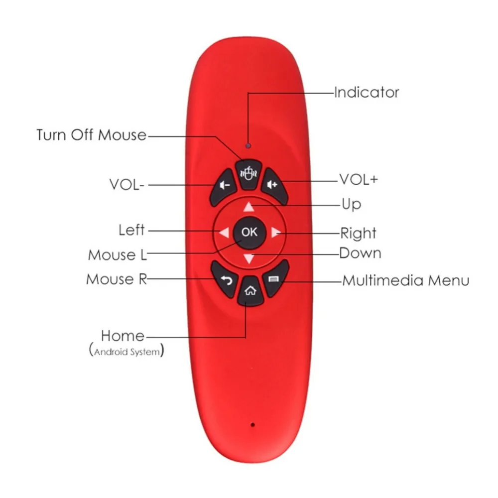 Беспроводная игровая клавиатура Android пульт дистанционного управления