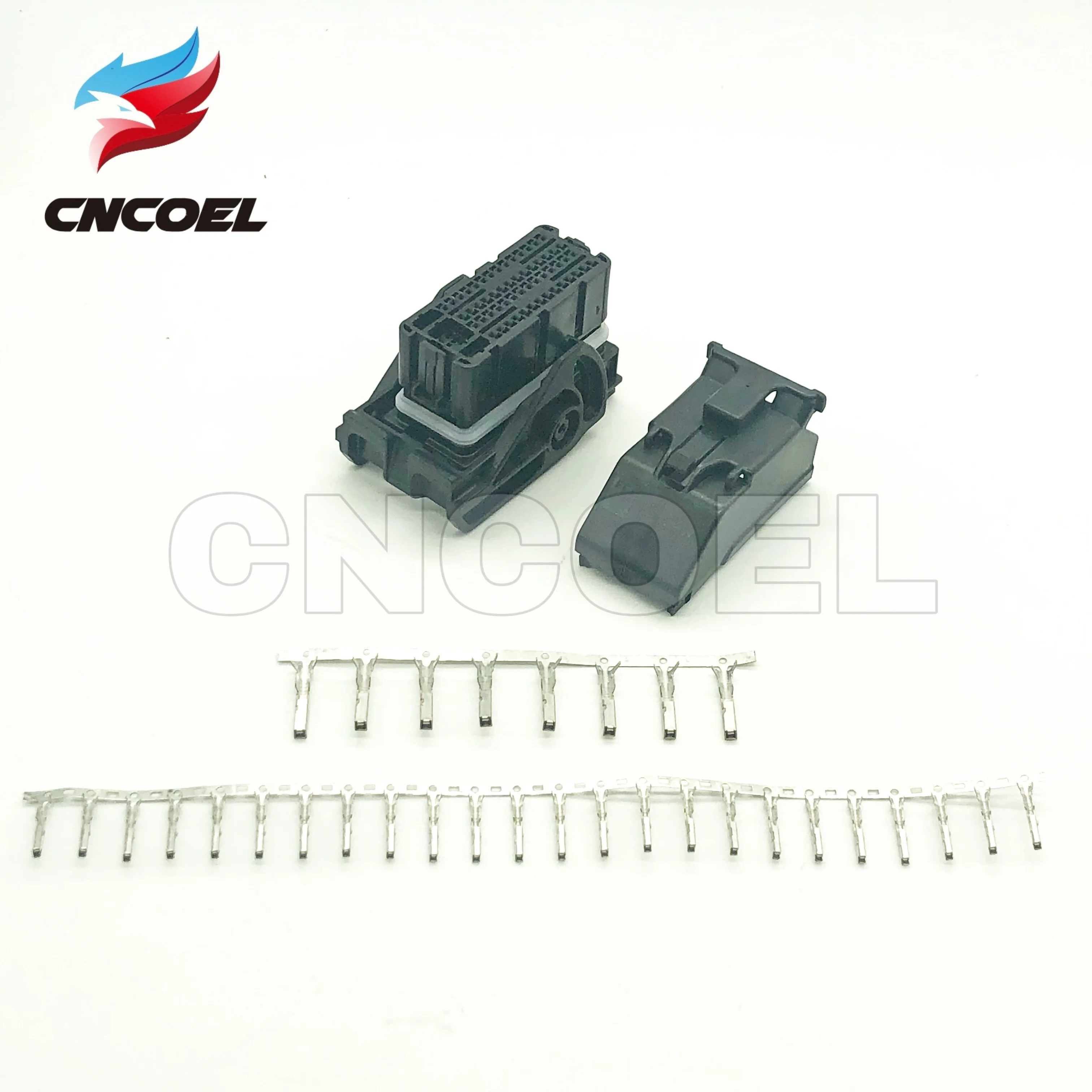 1 комплект ECU 64pin гнездовой разъем авто Delphi штекер PPI0001501 с обжимным