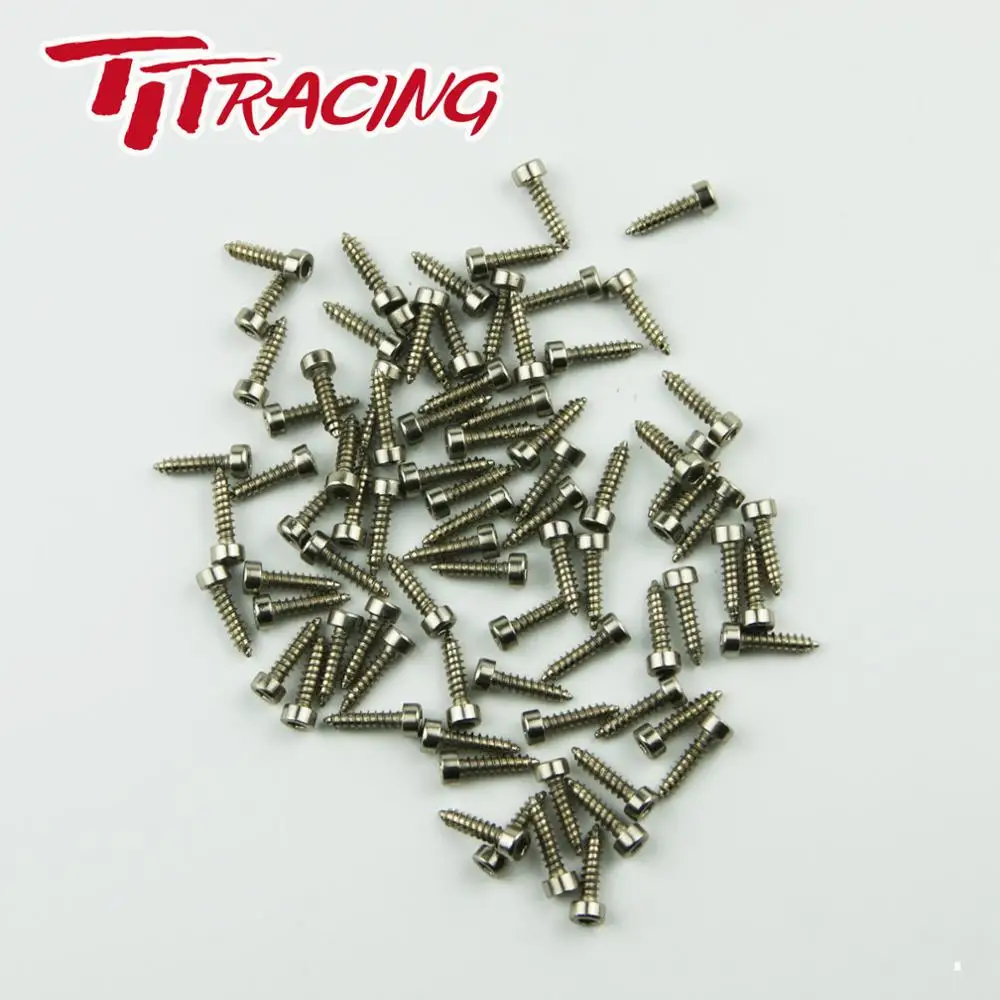 Хромированные болты для колес HPI Rovan KingMotor Baja 5b SS 5T 5SC M3X12MM|Детали и аксессуары| |