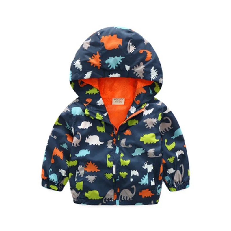 Модные пальто для девочек детская одежда детское пальто куртка для мальчиков детская ветровка осенние куртки для девочек Одежда для мальчиков верхняя одежда для малышей - Цвет: H navy