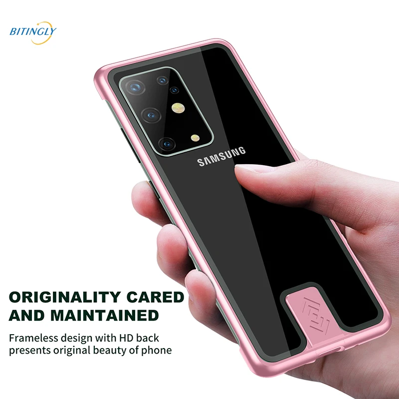 Tempered Glass Case for Samsung S20 Plus Ultra Luxury Protective Metal Bumper Coque Shockproof Cover | Мобильные телефоны и