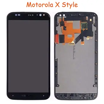 

For Motorola-X Style X3 LCD Display With Touch Screen Digitizer Assembly With Frame For Moto X Style X3 XT1575 XT1572 XT1570 LCD