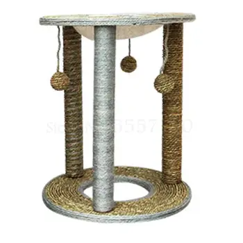 

Cat scratching board sisal small apartment cat frame cat climbing frame cat jumping platform scratching post cat nest cat scratc