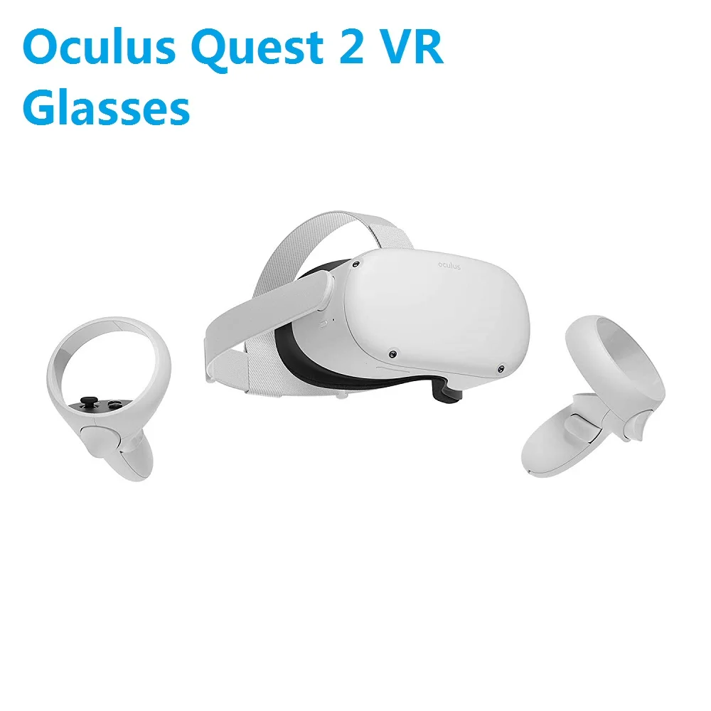 New Gaming Oculus Quest 2 VR Glasses Advanced All In One Virtual Reality Headset Display Panoramic Somatosensory Game 128 /256GB |