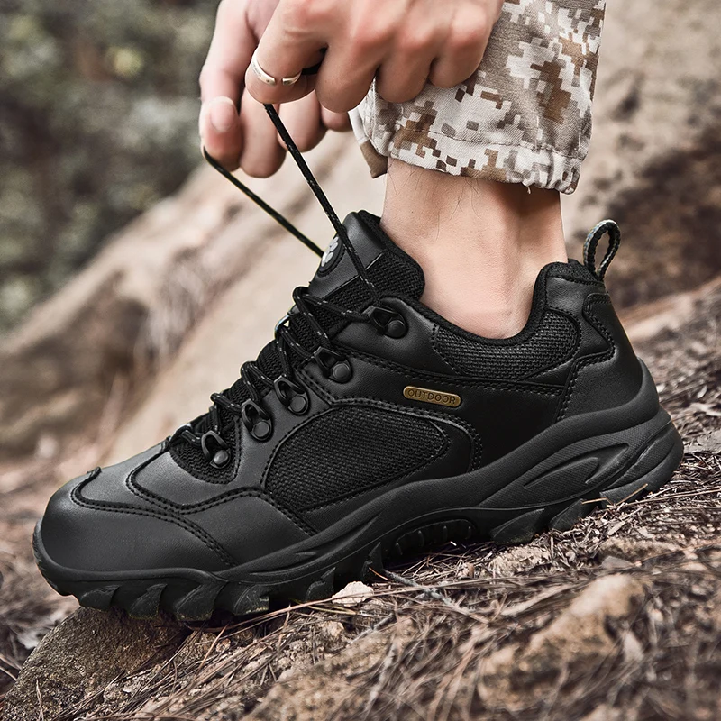 

Fashion Autumn Winter Men Shoes Comfortable Lightweight Male Boots New Style Men Casual Safety Shoes Outdoor hiking shoes *506