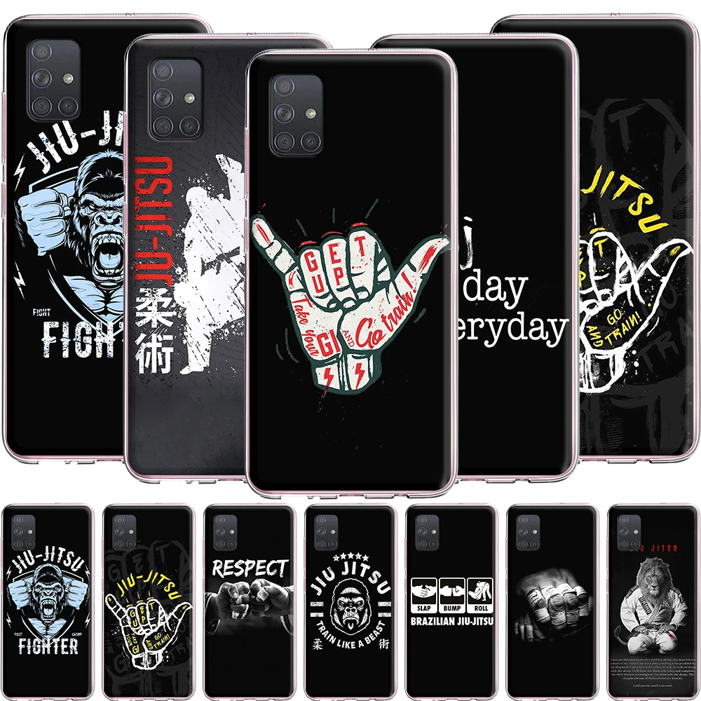 Силиконовый чехол Judo Jiu Jitsu BJJ для Samsung Galaxy S20 Ultra S10 S10E S9 S8 S7 Note 10 9 8 Plus Edge|Бамперы| |
