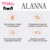 Постельное белье комплект постельного белья Alanna X S07 1,5 2-х спальный евро семейный, полиэстер, наволочки 50х70, 70х70