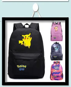 Mochila Pikachu Sac A Dos Pokemon Super Mario аниме-рюкзак для путешествий, школьные сумки для девочек-подростков, мультяшная книжная сумка
