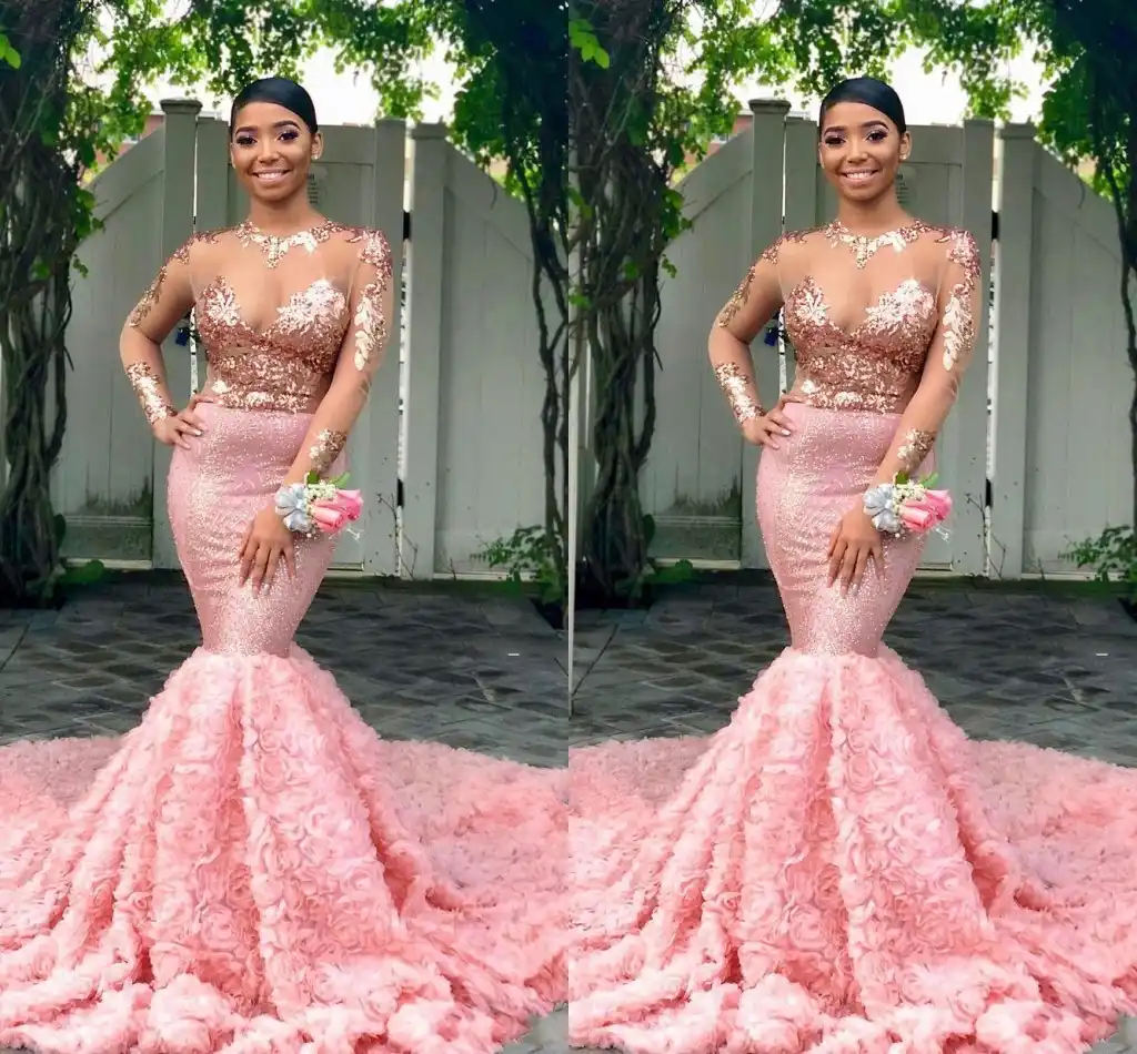2019 mermaid prom dresses