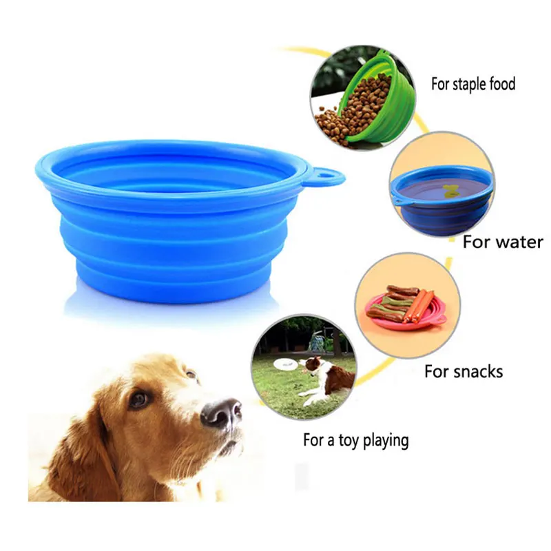 Silicone Pet Bowl Feeder Silicone Pet Supplies Silicone Hanging