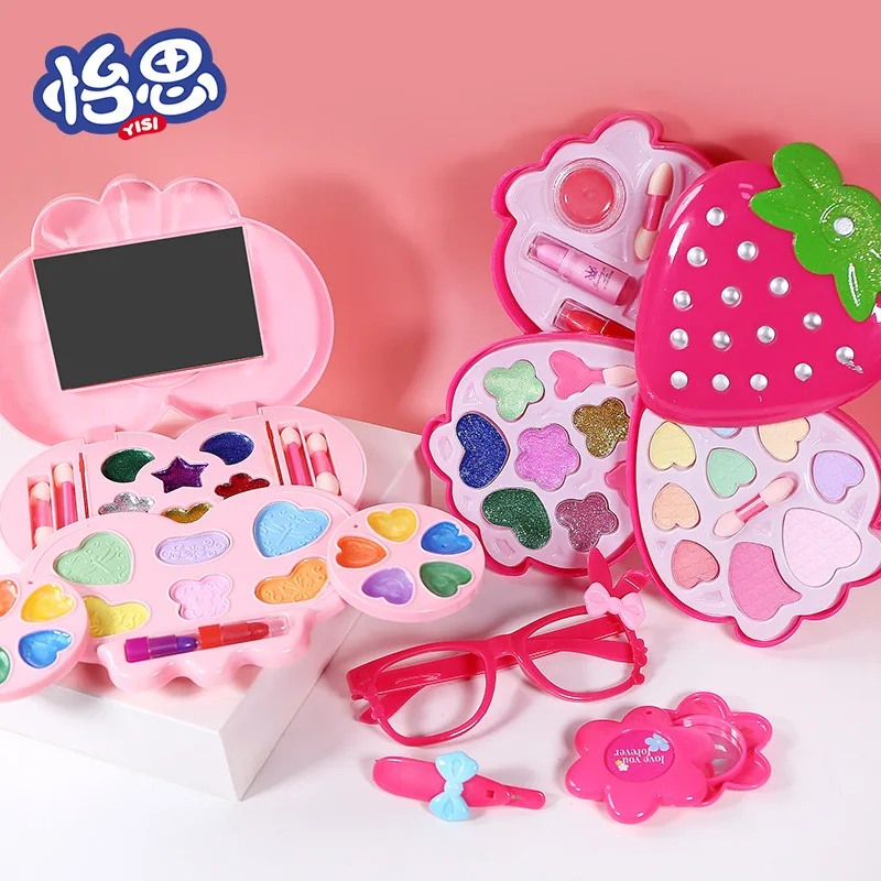 

Hot Selling Model Children's Toy Nail Polish Makeup Kit Cosmetics Girl's Educational Play House Set