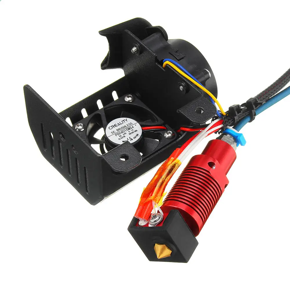 Creality 3D 24V MK10 CR-10S Pro Полный Собранный экструдер Горячий Конец набор может похвастать Козерога тефлон высокотемпературная Плавная нить