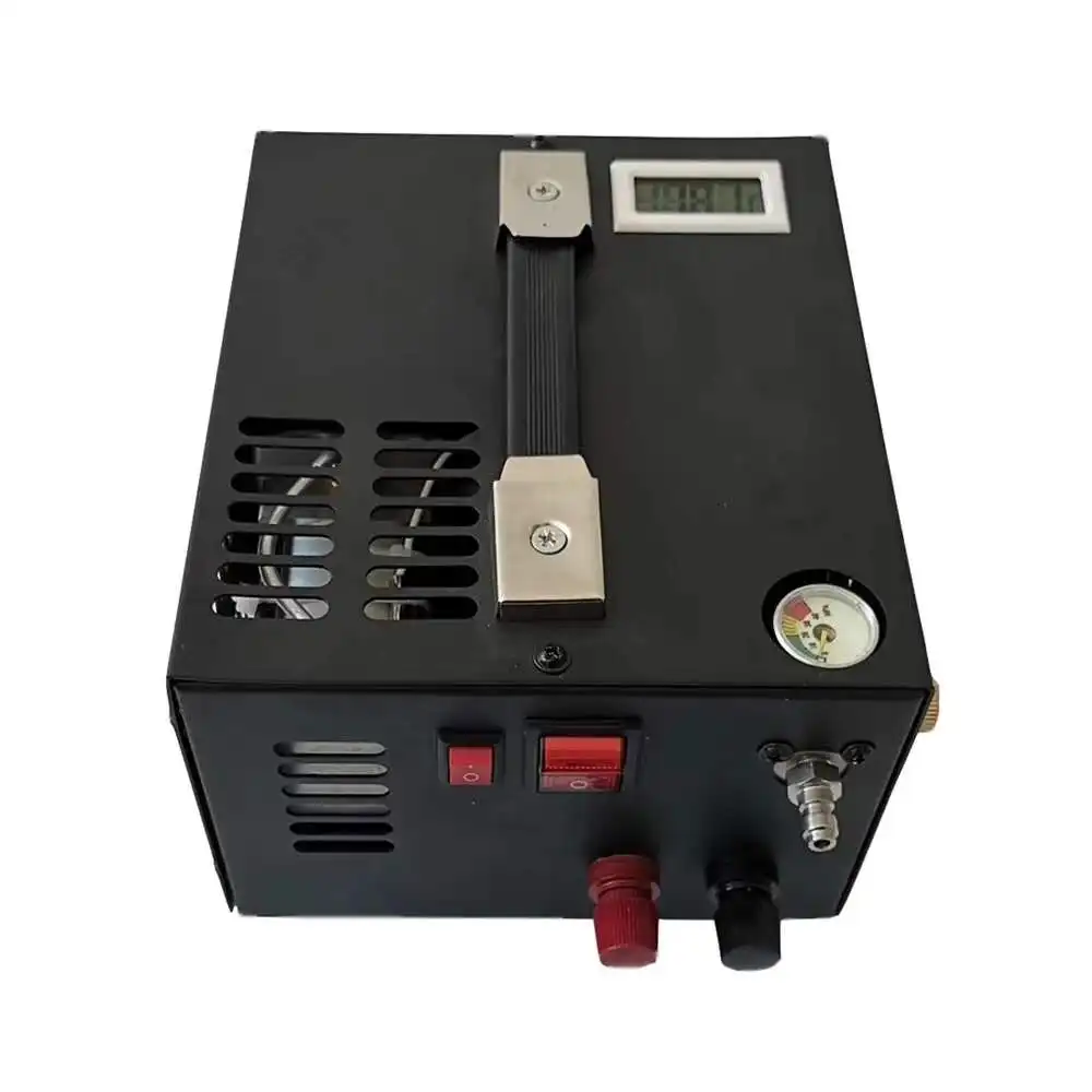 12V 4500psi 300bar 30mpa PCP воздушный компрессор Портативный обувную коробку насос 220V