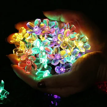 

7m 50 LED Fairy Light Outdoor Holiday Lighting String Solar Garland Festoon Light Home Wedding Party Christmas Garden Decoration