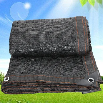 

Sunshade Net Anti-UV 85% Shading Rate Outdoor Garden Sunscreen Sunblock Shade Cloth Net Plant Greenhouse Car Cover Black LB88