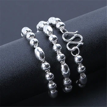 

S925 Sterling Silver Necklace Fashion New Classic Domineering Men's Chain Clavicle Necklace