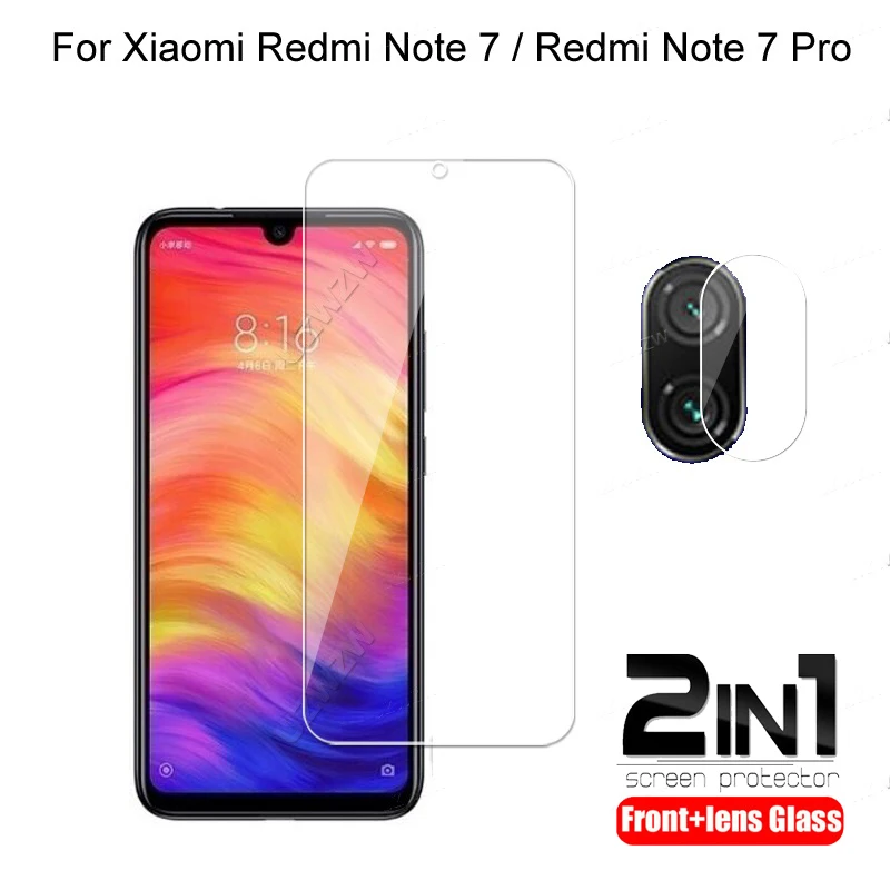 2 в 1 для Xiaomi Redmi Note 7 Pro / пленка объектива камеры и защитная экрана защитное
