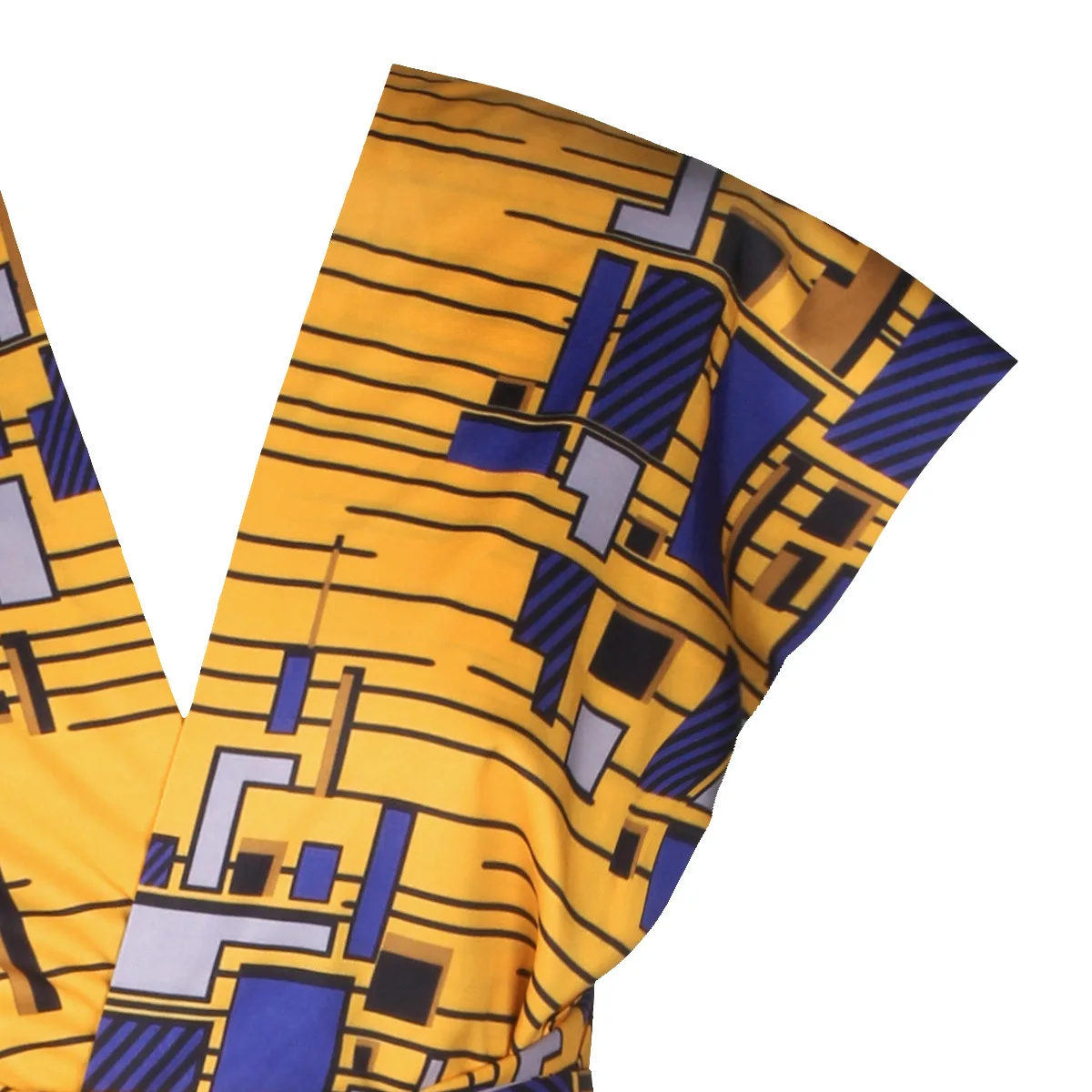 Robe africaine imprimé wax pour femme 188