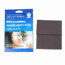 1pcs Eyeglass Cleaning Cloth Anti-fog Cloth Microfiber Cloth Fabric Glasses Cleaner For Spectacles Lenses Camera Phone Screen