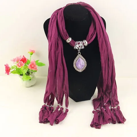 

fashion scarves pendant scarves polyester fringed scarves autumn and winter women Yiwu wholesale