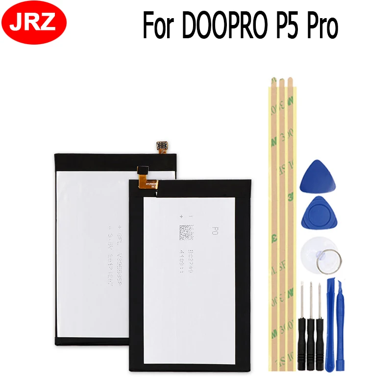 JRZ для DOOPRO P5 Pro батарея 3300 мАч Мобильный телефон высокое качество запасная с